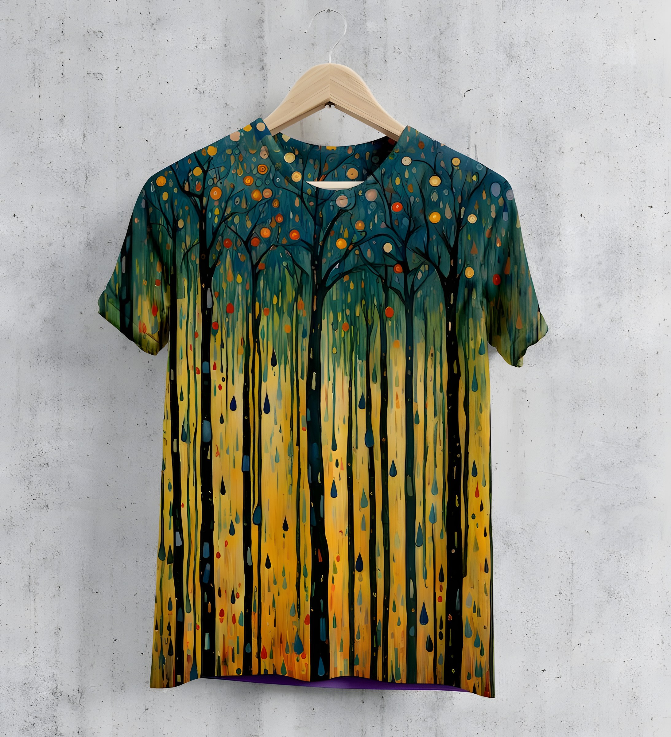 Golden Rain Forest Tee