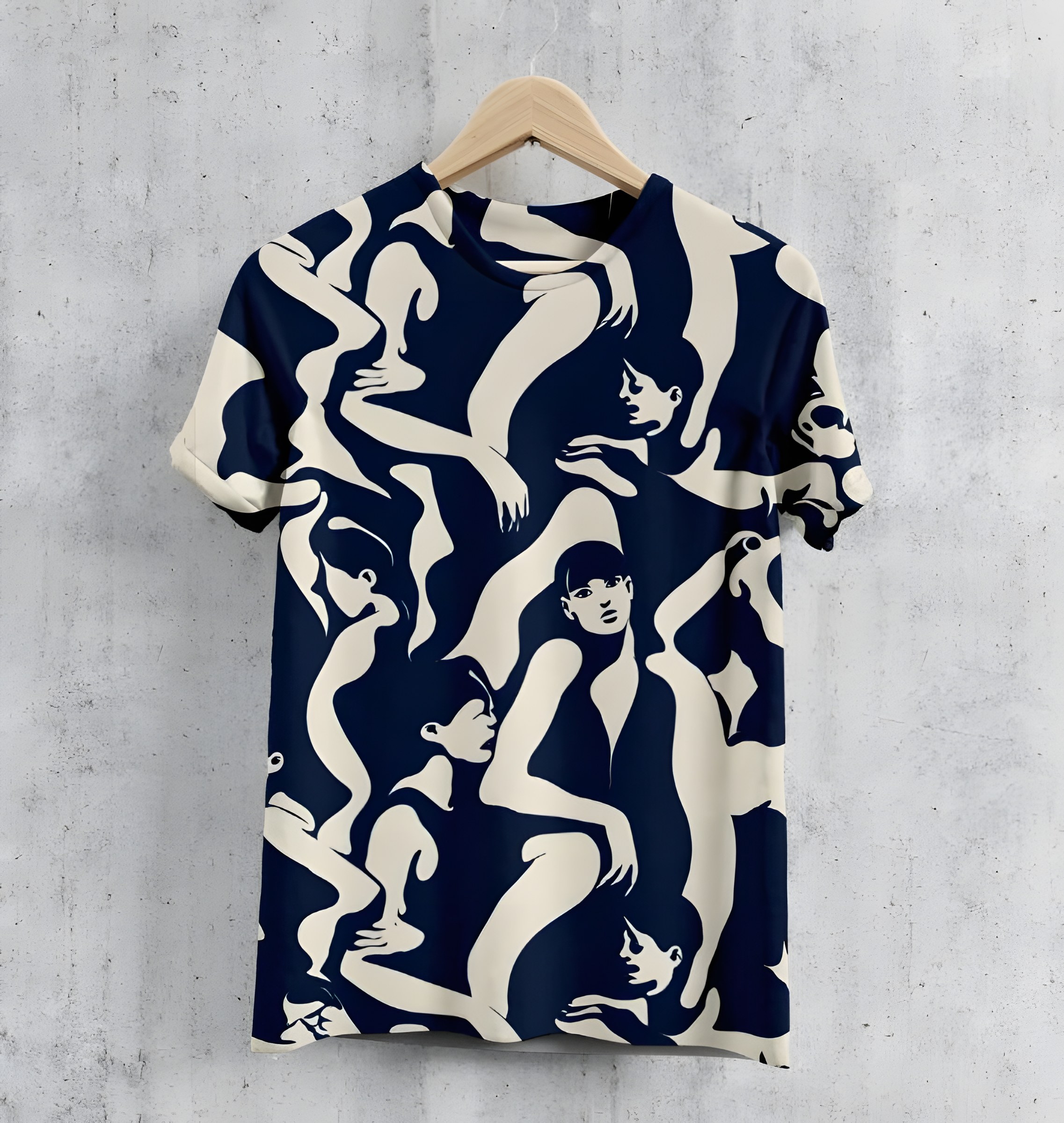 Figurative Silhouette Tee