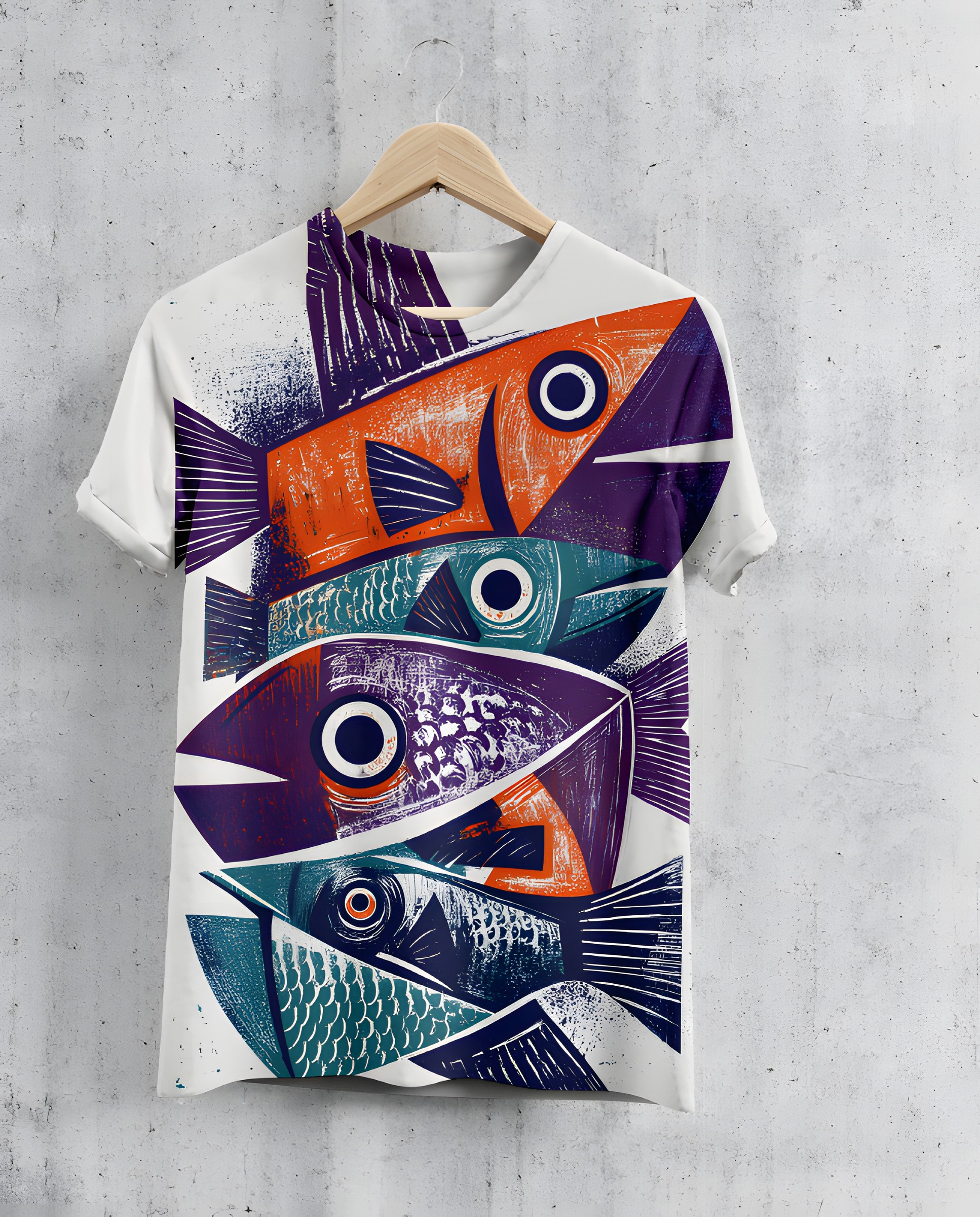 Fish Stack Tee