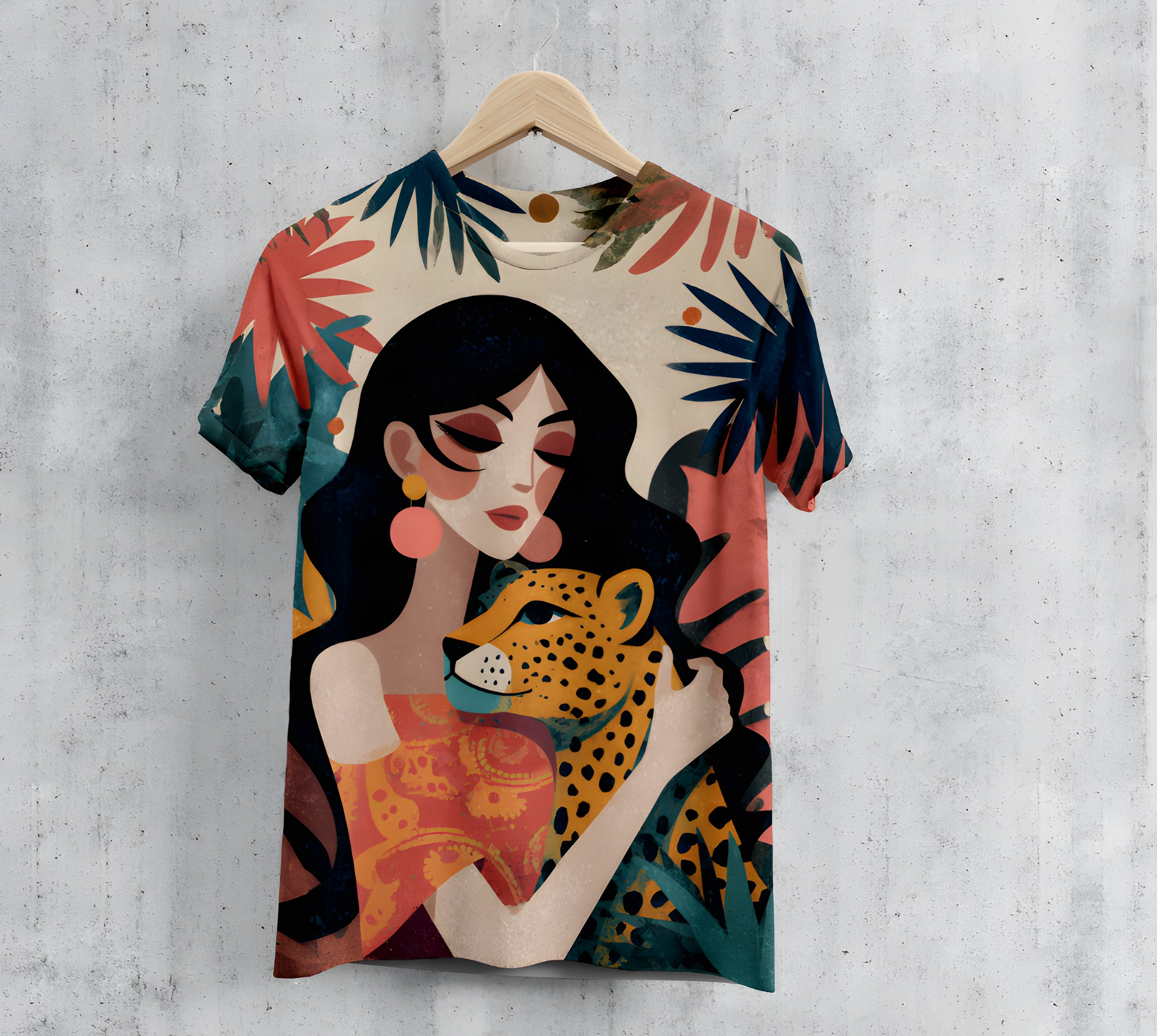 Leopard Friend Tee