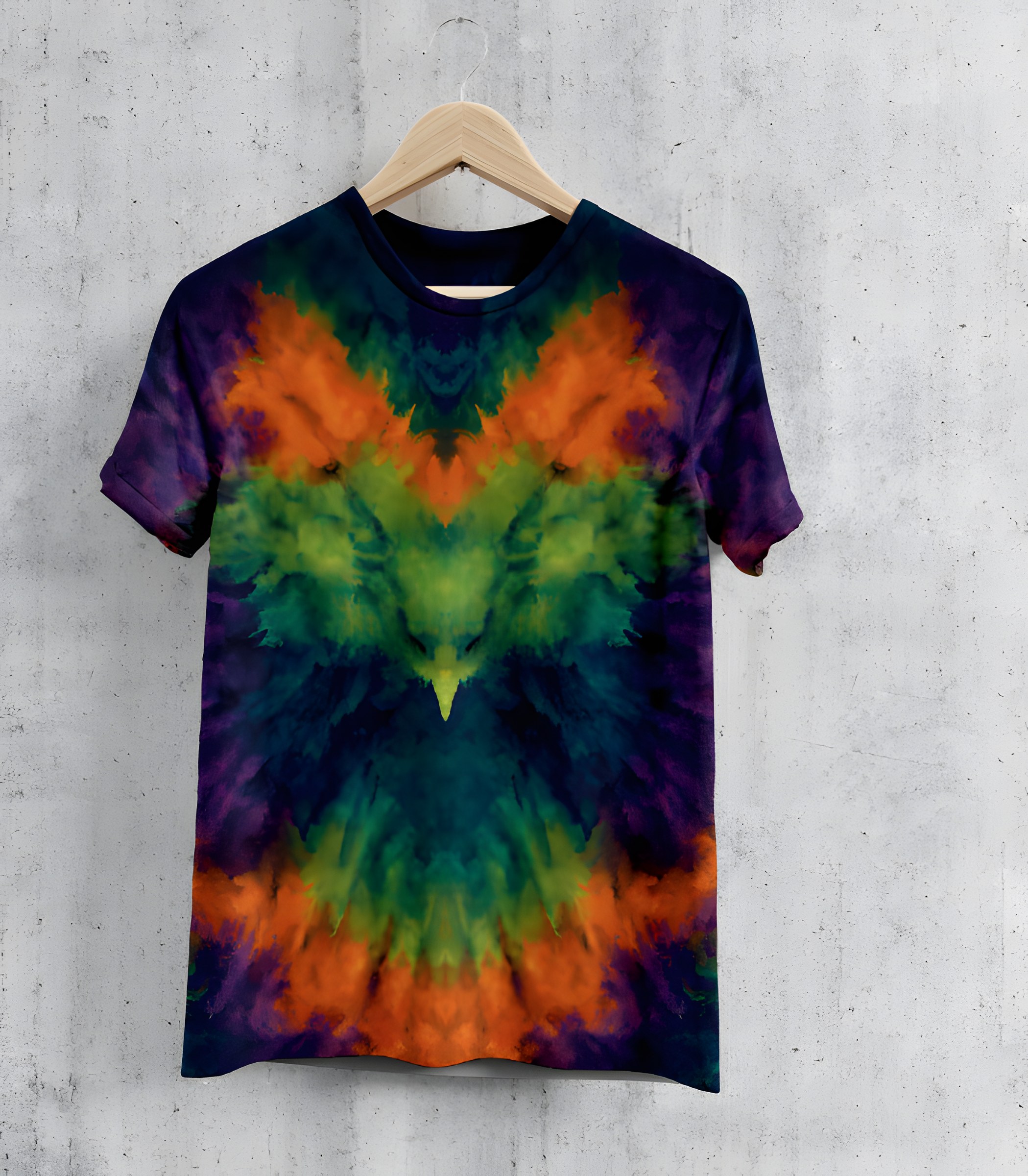 Tie-Dye Bird Tee